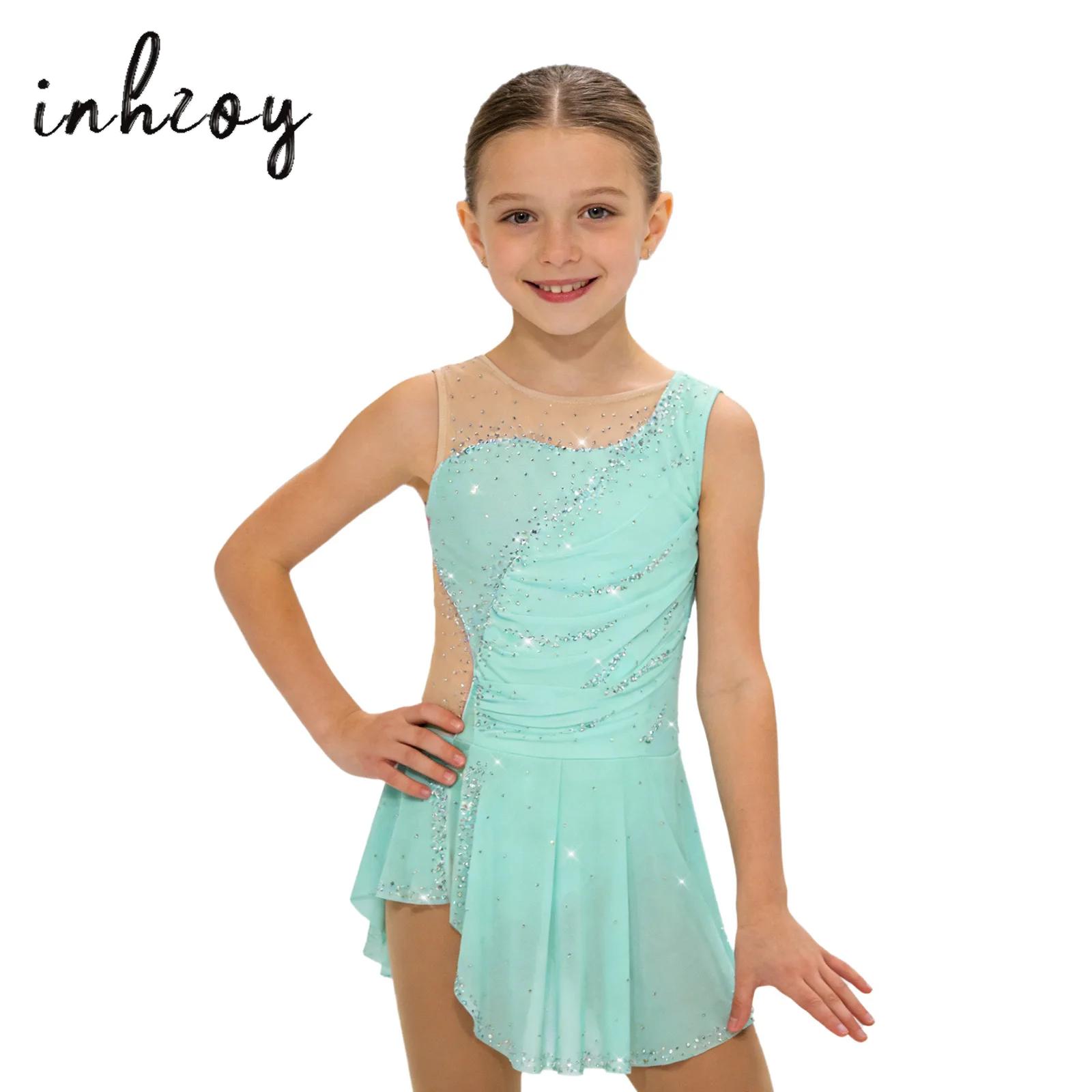 Rhinestone Banding Trim - Body da Ginnastica Ritmica per Bambini,