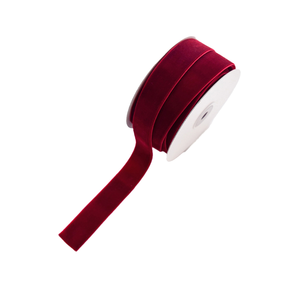 Velvet Ribbon Roll - Nastro in Tessuto da 10M con