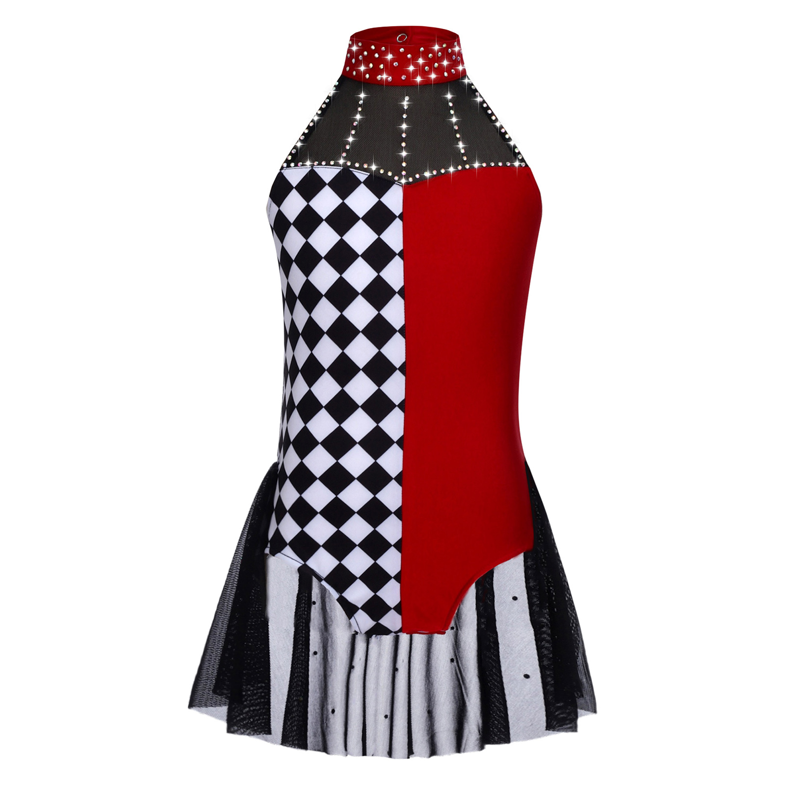 Body da balletto per bambina,  - Rhinestone Banding Trim recensione e prezzo