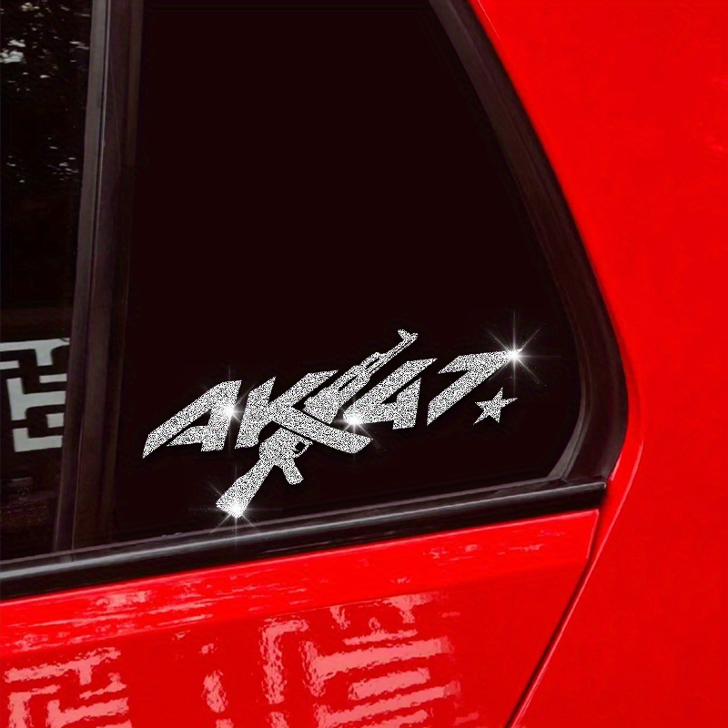 Adesivo per Moto AK47 con Effe - Glitter Vinyl Roll recensione e prezzo