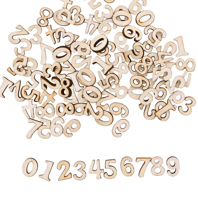 100 pz lettere alfabeto in leg - Embellishments For Scrapbooking recensione e prezzo