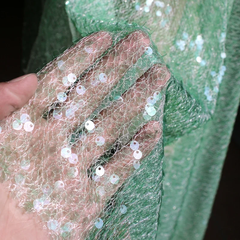 Xianqi Light Green Round Disc  - Crystal Mesh Fabric recensione e prezzo