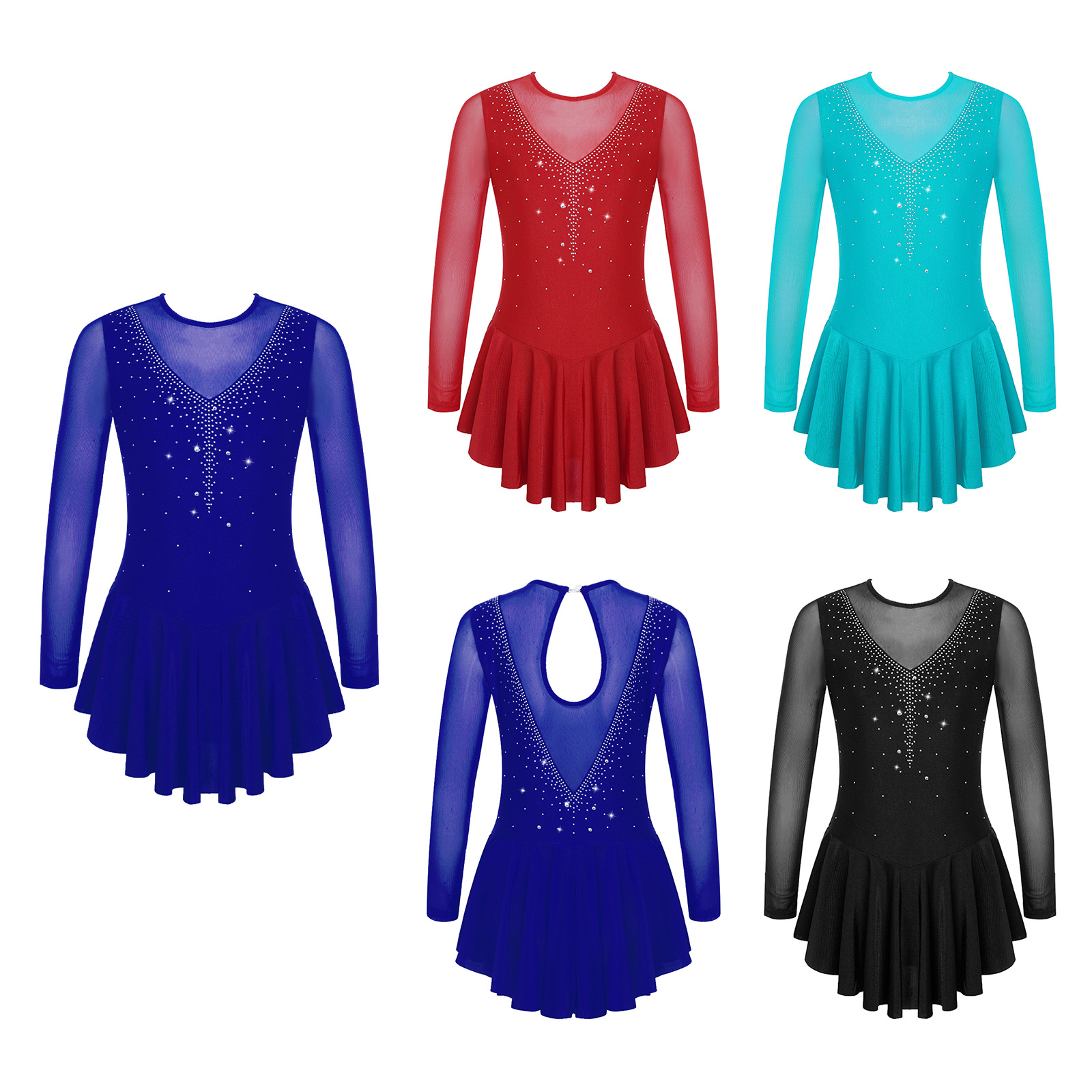 Vestito da tutu di balletto pe - Rhinestone Banding Trim recensione e prezzo