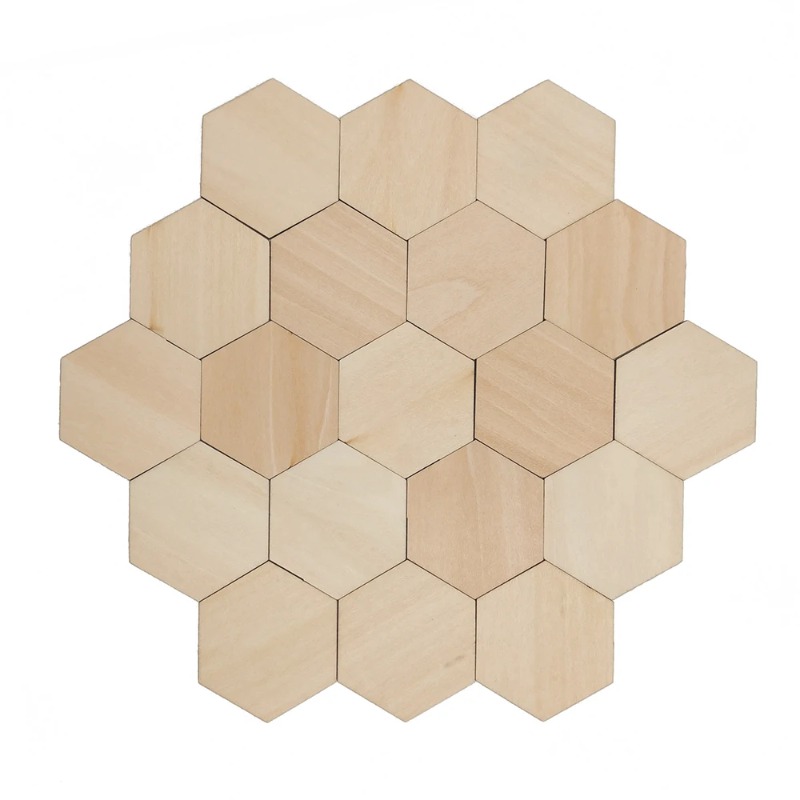 10-120mm Fette vuote esagonali - Craft Embellishment recensione e prezzo